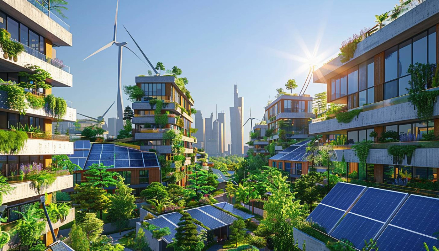 Strategien zur Integration erneuerbarer Energien in städtische Gebäude